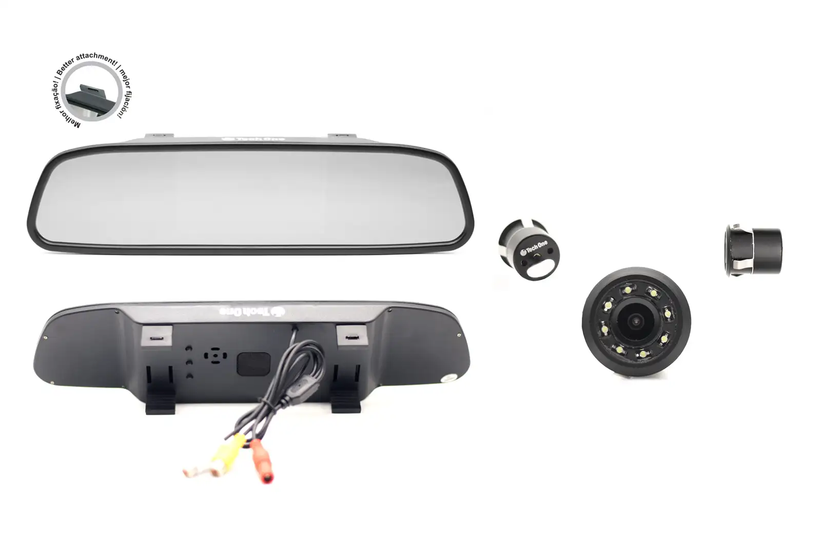 Rearview Camera Kit Led Night Vision Tech One